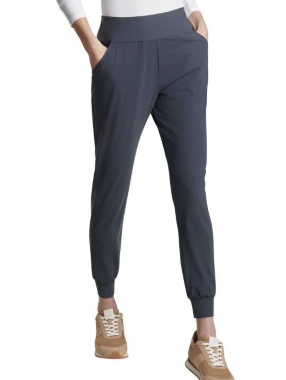 Peter Millar Women's Navy Jogger Pants - Comfortable Everyday Stretch Size S